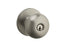 Safelock SK5000AS-15 Athens Knob Entry Lock with 4AL Latch and RCS Strike Satin Nickel Finish Sparrow Supply