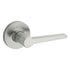 Safelock SL1000DALRDT-15 Daylon Lever with Round Rose Passage Lock with RCAL Latch and RCS Strike Satin Nickel Finish Sparrow Supply