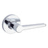Safelock SL1000DALRDT-26 Daylon Lever with Round Rose Passage Lock with RCAL Latch and RCS Strike Bright Chrome Finish Sparrow Supply