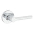 Safelock SL1000RELRDT-26 Reminy Lever Round Rose Passage Lock with RCAL Latch and RCS Strike Bright Chrome Finish Sparrow Supply