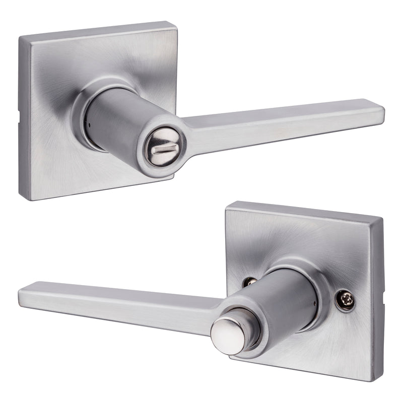 Safelock SL4000DALSQT- Residential Door Levers - Satin Chrome Sparrow Supply