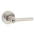 Safelock SL6000RELRDT-15 Reminy Lever Round Rose Push Button Entry Lock with RCAL Latch and RCS Strike Satin Nickel Finish Sparrow Supply