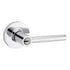 Safelock SL6000RELRDT-26 Reminy Lever Round Rose Push Button Entry Lock with RCAL Latch and RCS Strike Bright Chrome Finish Sparrow Supply
