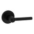Safelock SL6000RELRDT-514 Reminy Lever Round Rose Push Button Entry Lock with RCAL Latch and RCS Strike Matte Black Finish Sparrow Supply