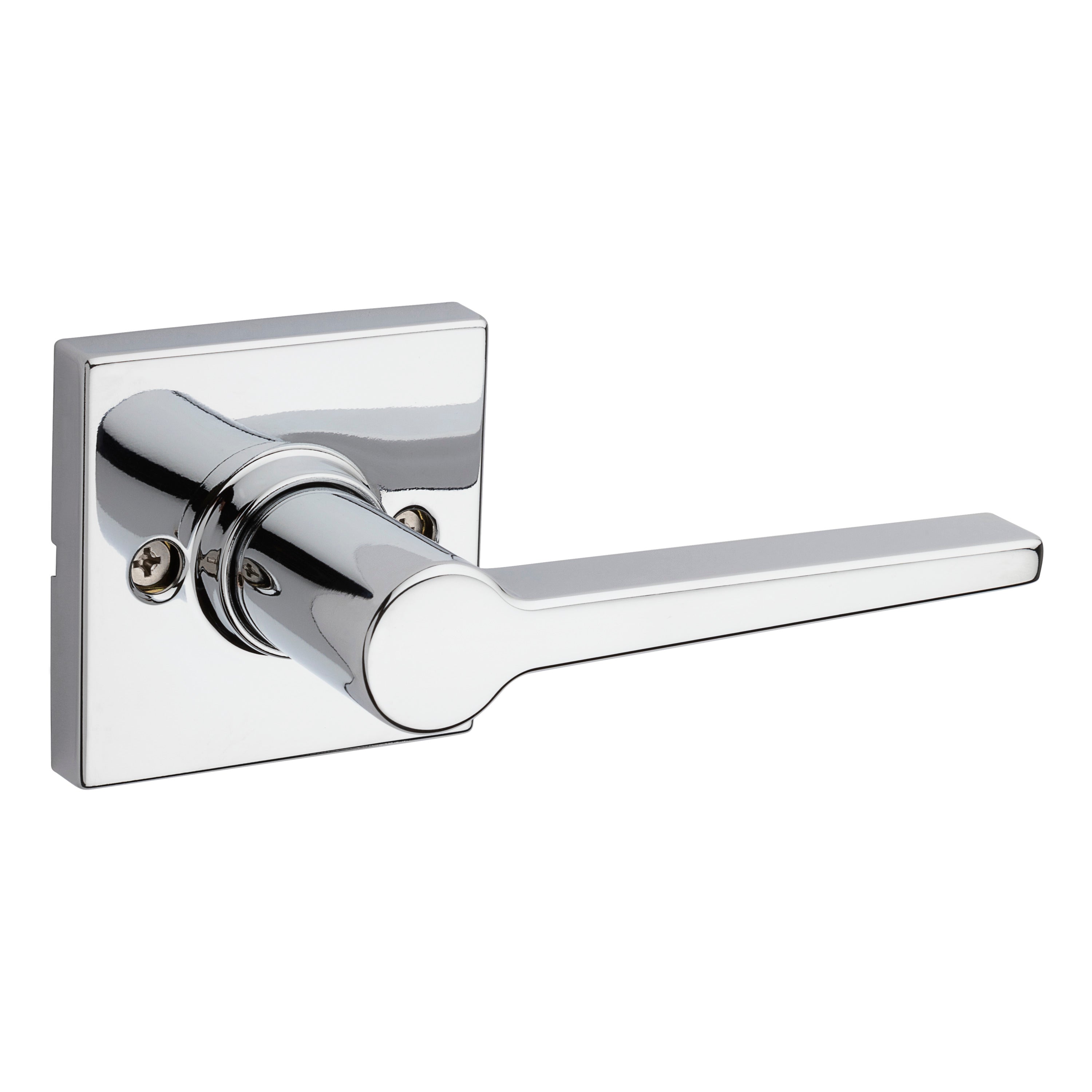 Safelock SL7000DALSQT-26 Daylon Lever with Square Rose Half Dummy Bright Chrome Finish Sparrow Supply