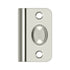 Deltana SPB349U14 Strike Plate for Ball Catch and Roller Catch; Bright Nickel Finish Sparrow Supply