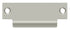 Deltana SPBDB478U15 T- Strike; 4 7/8" x 1-1/4"; Without Hole; Satin Nickel Finish Sparrow Supply