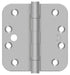 Deltana SS44R5BU32D-S 4" x 4" x 5/8" Radius Hinge; 2BB; Security; Satin Stainless Steel Finish