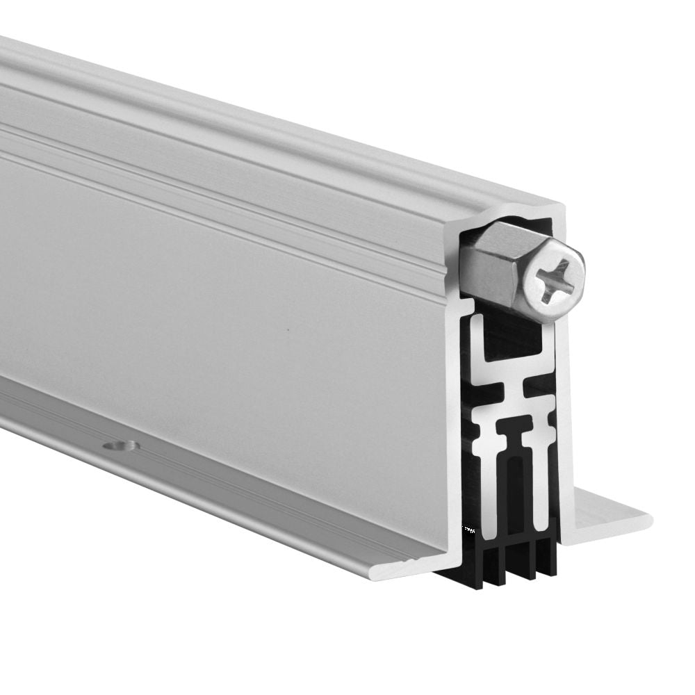 Pemko STC411APK36 36" (3') x 1-3/8" Automatic Door Bottom Mill Finish Aluminum Finish Sparrow Supply