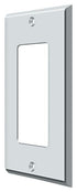 Deltana SWP4754U26 Switch Plate; Single Rocker; Bright Chrome Finish