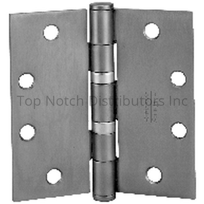 McKinney Hinges TA271443 4" x 4" Square Corner Standard Weight 5 Kn... Sparrow Supply