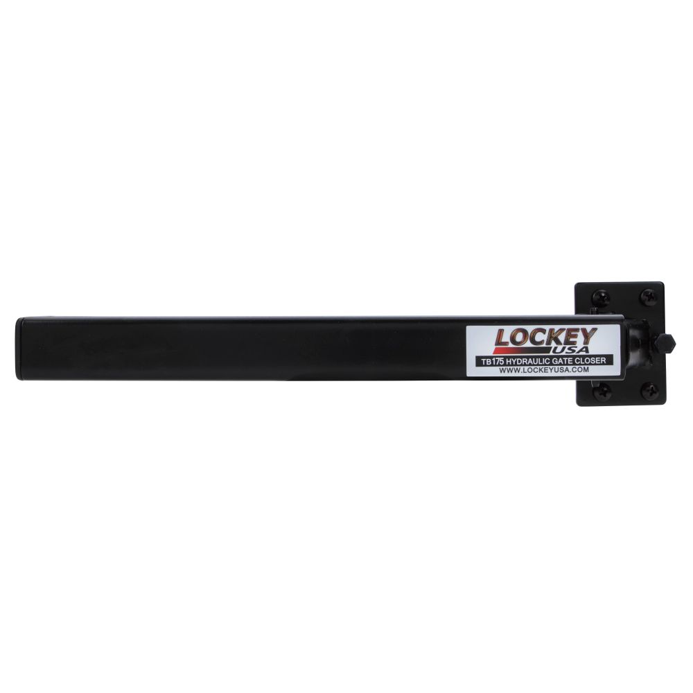 Lockey TB175B Garden Gate Closer Black Finish Sparrow Supply
