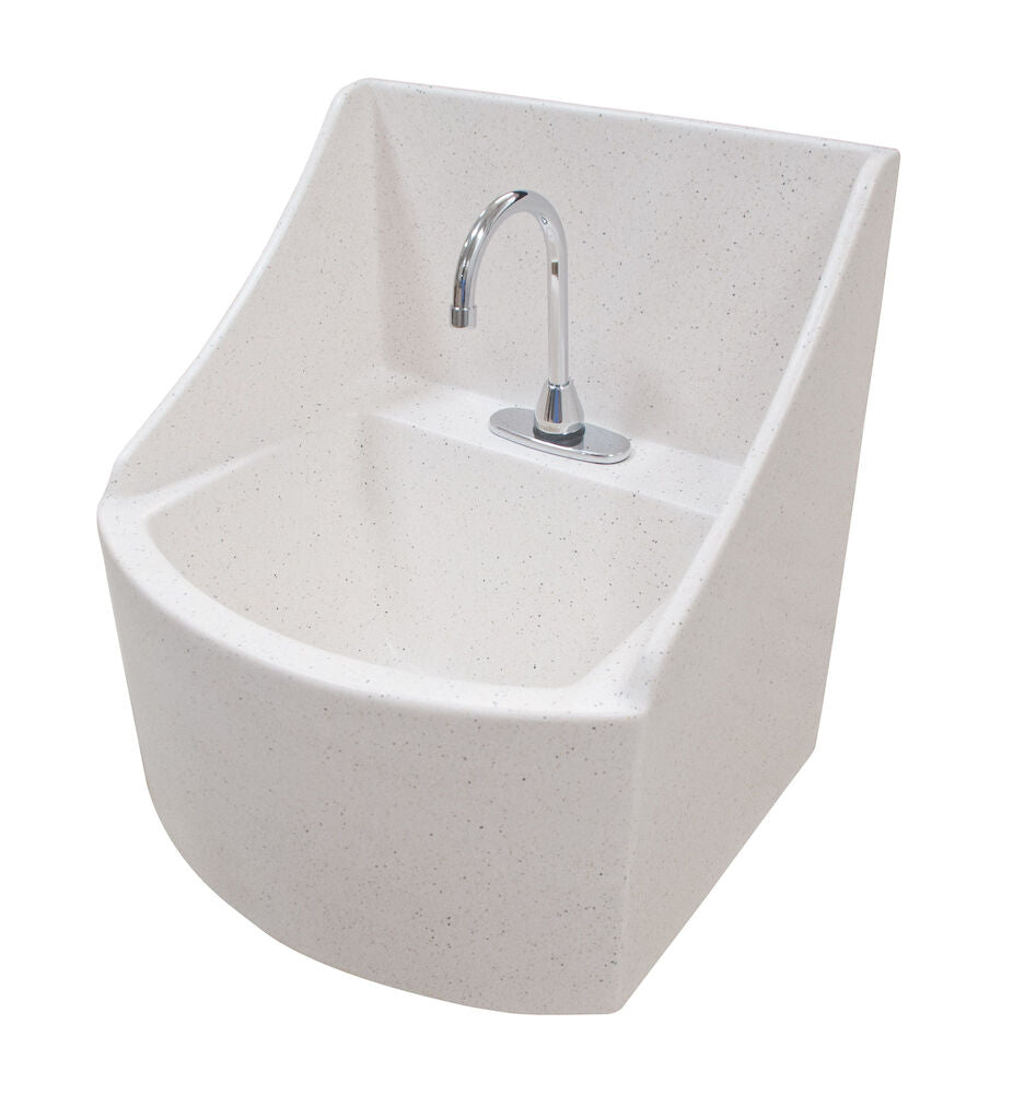 Bradley S19274HDS Halo Deck-Mounted Swing-Down Eyewash