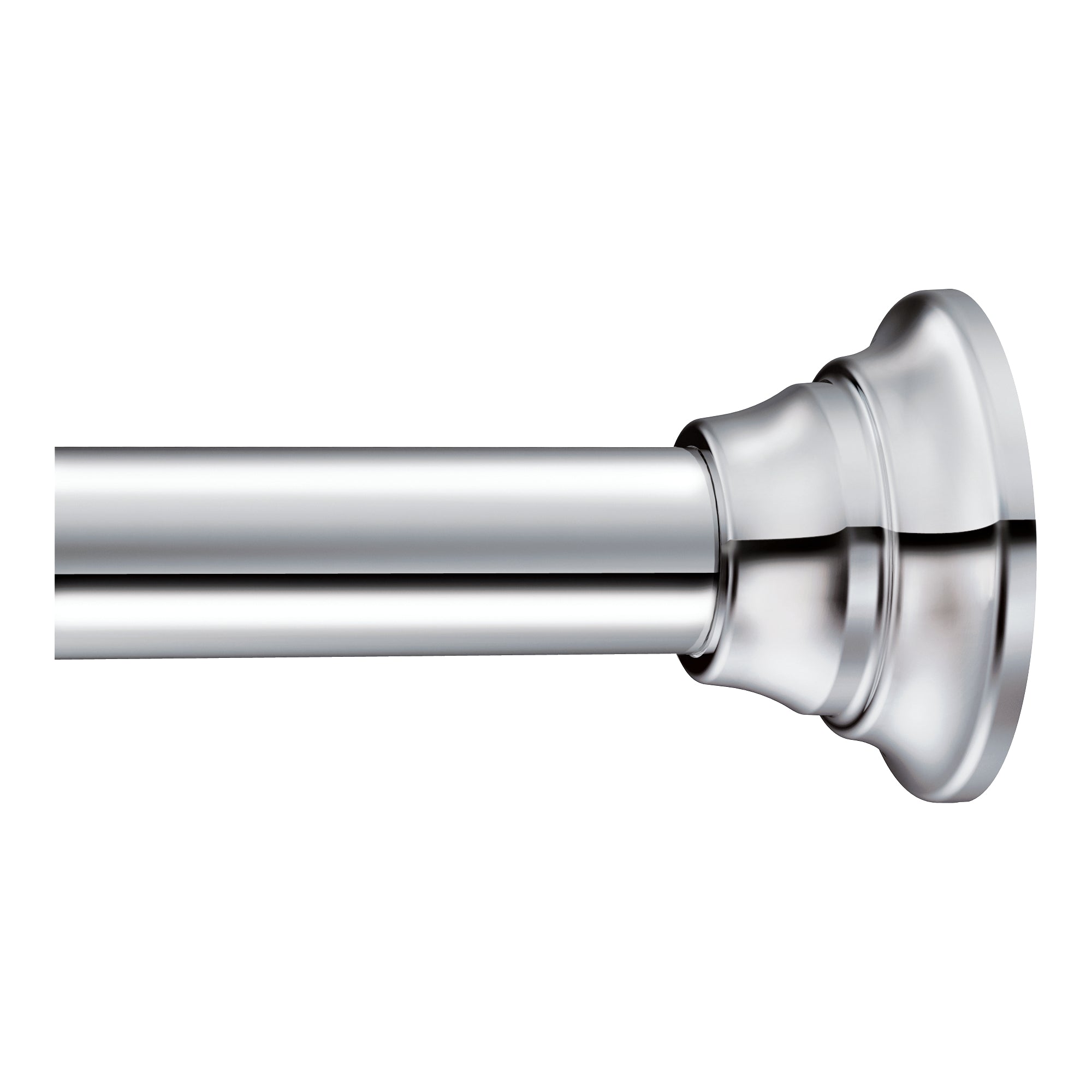 Moen TR1000CH Tension Shower Rod from 44" to 72" Bright Chrome Finish