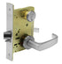 Sargent TR8205LNL26D Office Mortise Trim Only with L Lever and LN Rose Satin Chrome Finish Sparrow Supply