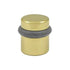 Deltana UFB4505U3-UNL Round Universal Floor Bumper 1-1/2"; Unlacquered Bright Brass Finish
