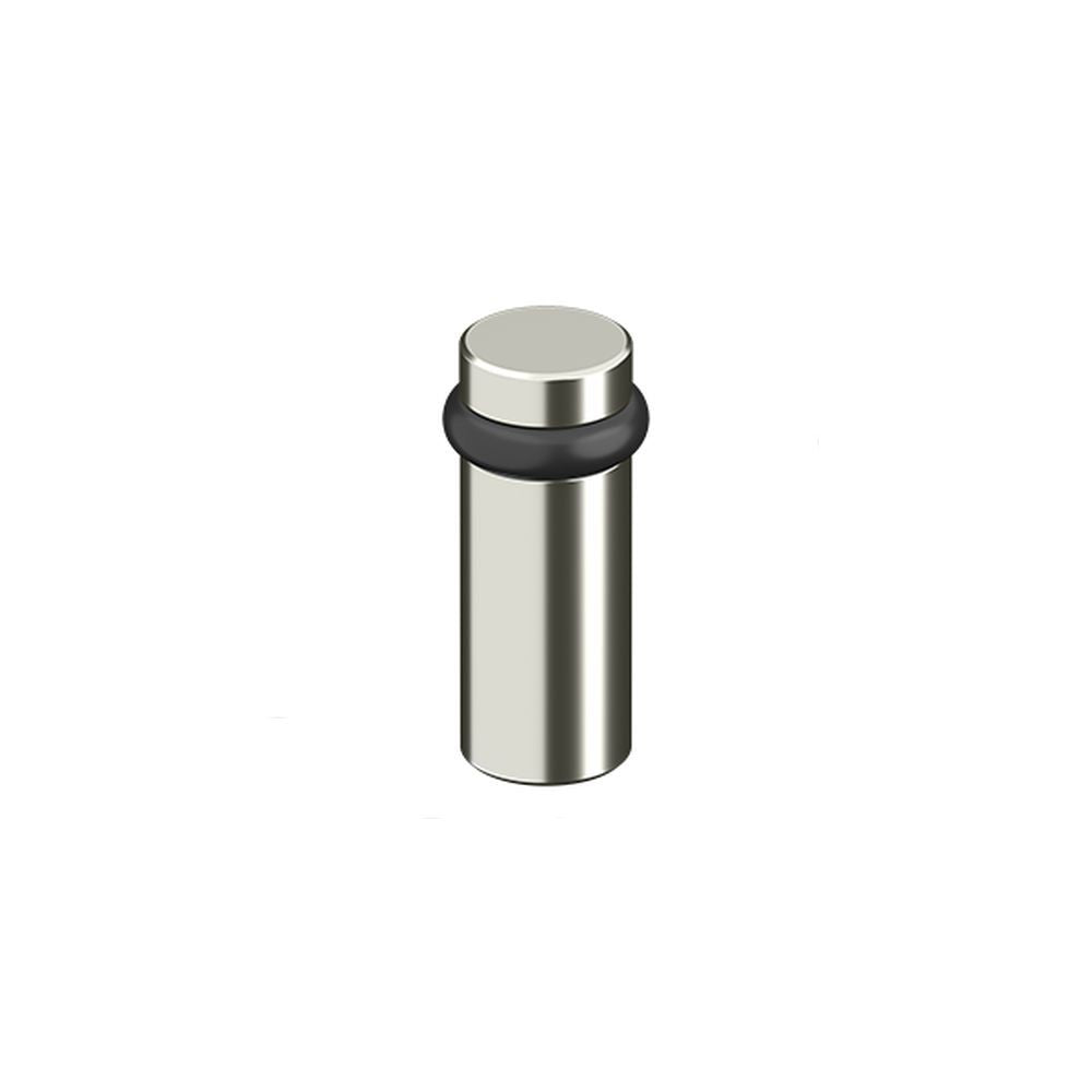 Deltana UFB6000U14 Round Universal Floor Bumper 3" Bright Nickel Finish