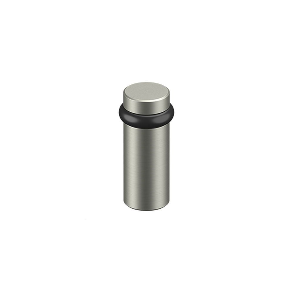 Deltana UFB6000U15 Round Universal Floor Bumper 3" Satin Nickel Finish