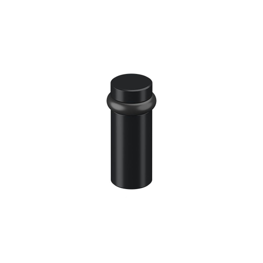 Deltana UFB6000U19 Round Universal Floor Bumper 3" Black Finish