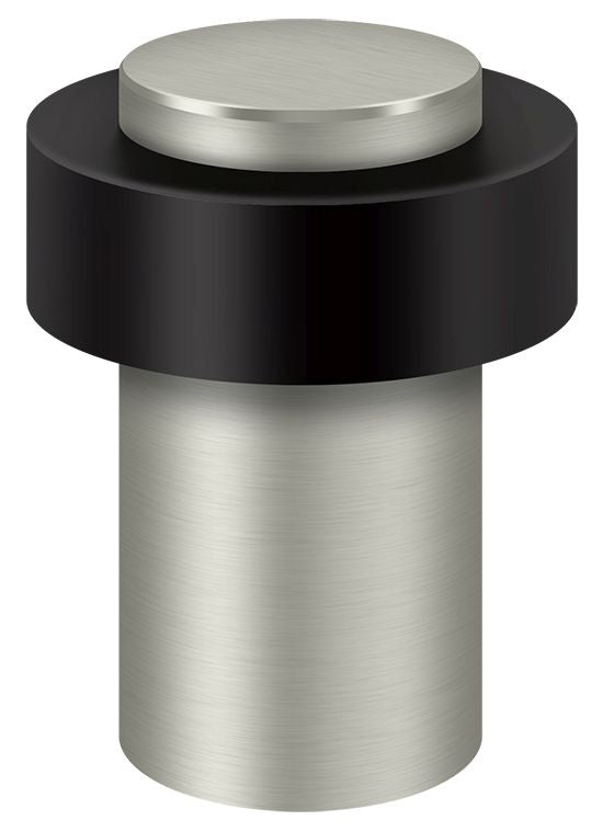 Deltana UFB7500U15 3" Round Universal Floor Bumper Satin Nickel Finish