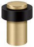 Deltana UFB7500U4 3" Round Universal Floor Bumper Satin Brass Finish