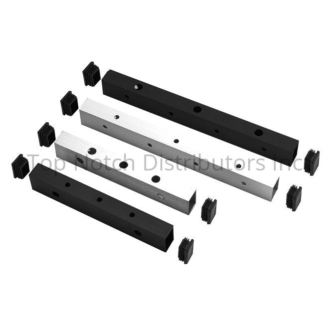 Securitron UHBBK8 8" Universal Header Bracket Black Sparrow Supply