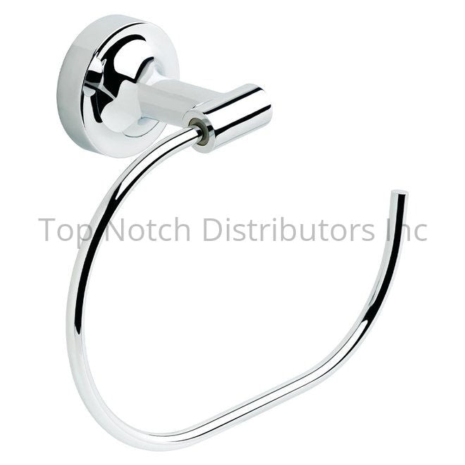 Franklin Brass VOI46PC Voisin Towel Ring Polished Chrome Sparrow Supply