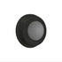 Deltana WB100U19 Flush Bumper 1" Diameter Black Finish
