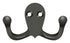 Deltana WDH15U10B Double Hook; Oil Rubbed Bronze Finish