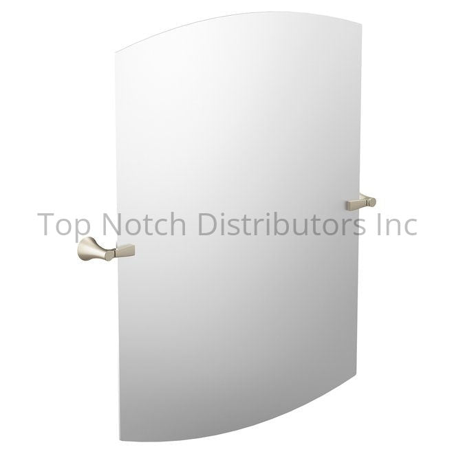 Moen YB0392BN Flara Mirror Brushed Nickel Sparrow Supply