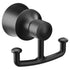 Moen YB2103BL Dartmoor Robe Hook Matte Black Finish Sparrow Supply
