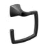 Moen YB5186BL Voss Towel Ring Matte Black Finish Sparrow Supply