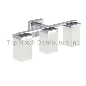 Moen YB8863CH 90 Degree Triple Globe Bath Light Bright Chrome Sparrow Supply