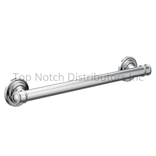 Moen YG6424CH Belfield 24" Grab Bar Bright Chrome Sparrow Supply