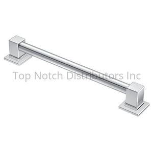 Moen YG8818CH 90 Degree 18" Grab Bar Bright Chrome Sparrow Supply