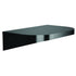 Bradley 7B2-0081200-BB Shelf, Stainless Satin, 20 Gauge, 8 X 12 Brushed Black