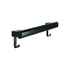 Bradley 8B1-0011896-BB Grab Bar Oval, Stainless Satin-w/Hooks, 18" Brushed Black