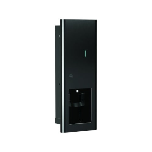 Bradley 6B1-000073-BB Foam Soap Disp-40oz-Recessed Brushed Black Sparrow Supply