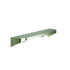 Bradley 7B2-0052496-BN Shelf, Stainless Satin, 20 Gauge-w/Hooks, 5 X 24 Brushed Nickel
