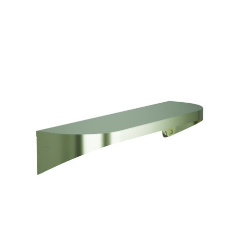 Bradley 7B2-0051800-BN Shelf, Stainless Satin, 20 Gauge, 5 X 18 Brushed Nickel