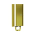 Bradley 6B1-110000-BR Liquid Soap/Gel Sanitizer Disp-40oz-Surface Brushed Brass Sparrow Supply