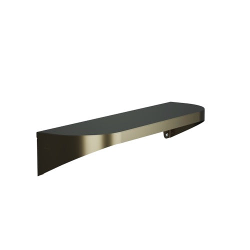 Bradley 7B2-0051800-BZ Shelf, Stainless Satin, 20 Gauge, 5 X 18 Brushed Bronze