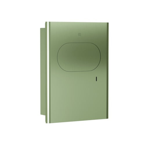 Bradley 4B2-000000-BN Napkin Disposal- Stainless, Recessed Mtd Brushed Nickel Sparrow Supply