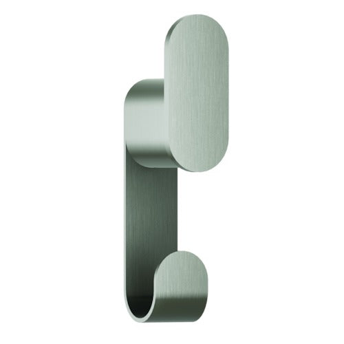 Bradley 9B1-110200-BS Robe Hook- Stainless-Surface Mtd, Double Hook Brushed Stainless
