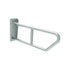 Bradley 8370-107000 Swing Up Grab Bar,  30" L,  Satin Finish