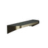 Bradley 7B2-0051896-BZ Shelf, Stainless Satin, 20 Gauge-w/Hooks, 5 X 18 Brushed Bronze