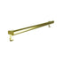 Bradley 8B1-0013696-BR Grab Bar Oval, Stainless Satin-w/Hooks, 36" Brushed Brass