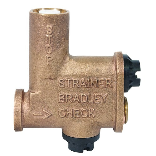 Bradley S60-003 Stop-Strainer and Check Valve Sparrow Supply