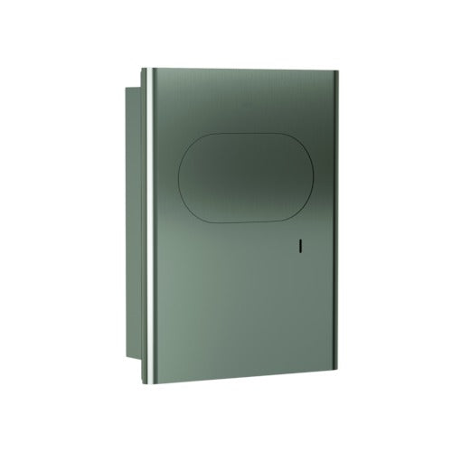 Bradley 4B2-000000-BS Napkin Disposal- Stainless, Recessed Mtd Brushed Stainless Sparrow Supply