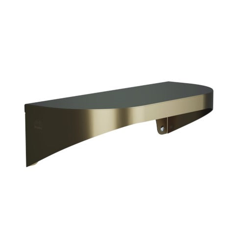 Bradley 7B2-0051200-BZ Shelf, Stainless Satin, 20 Gauge, 5 X 12 Brushed Bronze